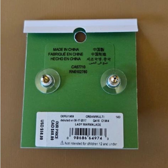 Kate Spade pearl earrings NWT 🤍 - Picture 2 of 2